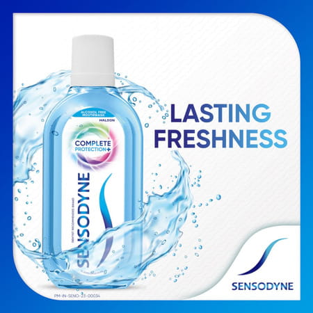 Sensodyne Complete Protection+ Mouthwash 250 Ml