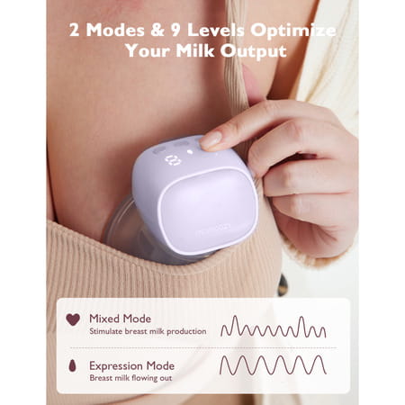 Momcozy Breast Pump S9 Double Purple