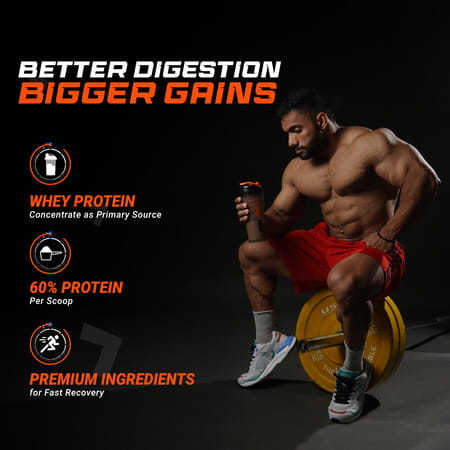 Fuel One Whey Protein (Cookies & Cream | 1Kg / 2.2Lbs) | 24G Protein