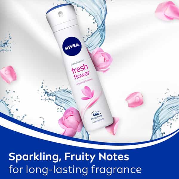 Nivea Deodorant | Fresh Flower For Women | 150Ml