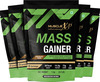 Musclexp Mass Gainer Chocolate Fudge 1Kg Pouch (2.2 Lb) (Pack Of 5)