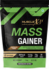 Musclexp Mass Gainer Chocolate Fudge 1Kg Pouch (2.2 Lb) (Pack Of 5)