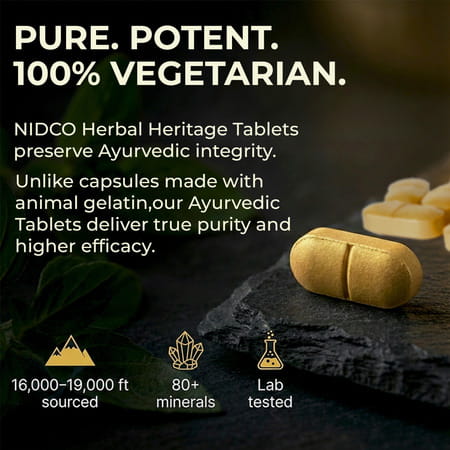 Nidco Shilajit Gold Tablets (45 Tabs)