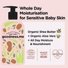 Goodness.me Certified Organic Moisturizing Baby Face & Body Lotion White 400 Ml