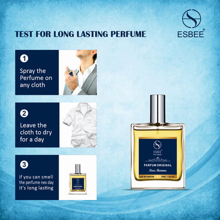 Esbee The Perfum Original For Men | Long-Lasting Luxury Fragrance | Up To 10-Hour Wear | 50ml