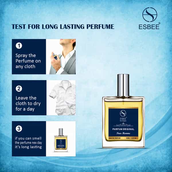 Esbee The Perfum Original For Men | Long-Lasting Luxury Fragrance | Up To 10-Hour Wear | 50Ml