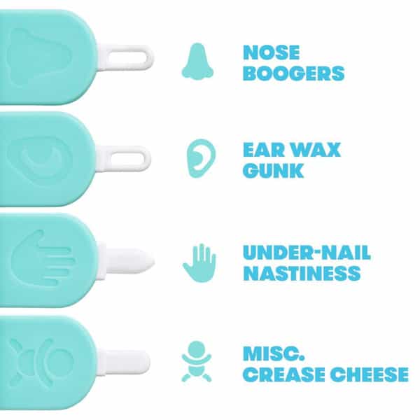 Frida Baby 3 In 1 Nose Nail Ear Picker Baby Hygiene Cleaning Tool 1 Count