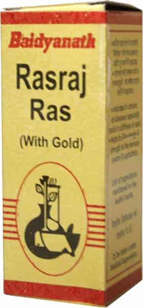 Baidyanath Asli Ayurved Rasraj Ras Gold 5 Tablets