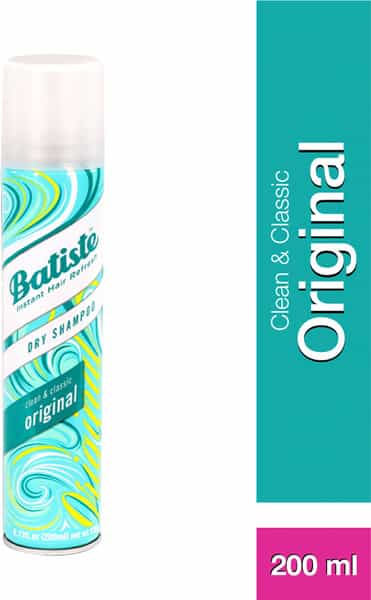 Batiste Instant Hair Refresh Dry Shampoo - Clean & Classic Original - 200Ml