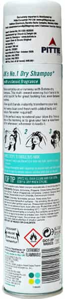 Batiste Instant Hair Refresh Dry Shampoo - Clean & Classic Original - 200Ml