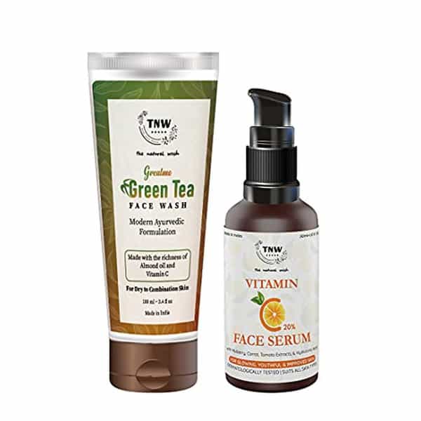 Tnw The Natural Wash Grealmo Face Wash And Vitamin C Face Serum | Vitamin C Serum