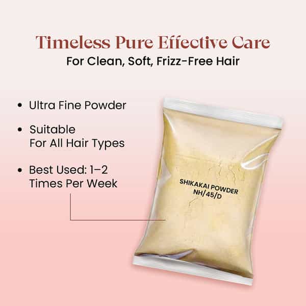 Raw Tatva Shikakai Powder For Hair Cleansing| Strengthening & Shine | All Hair Types | 100G