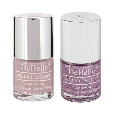 Debelle Gel Nail Polish Gift Set Of 2 - Vintage Frost | Ophelia 16ml (8 Ml Each)
