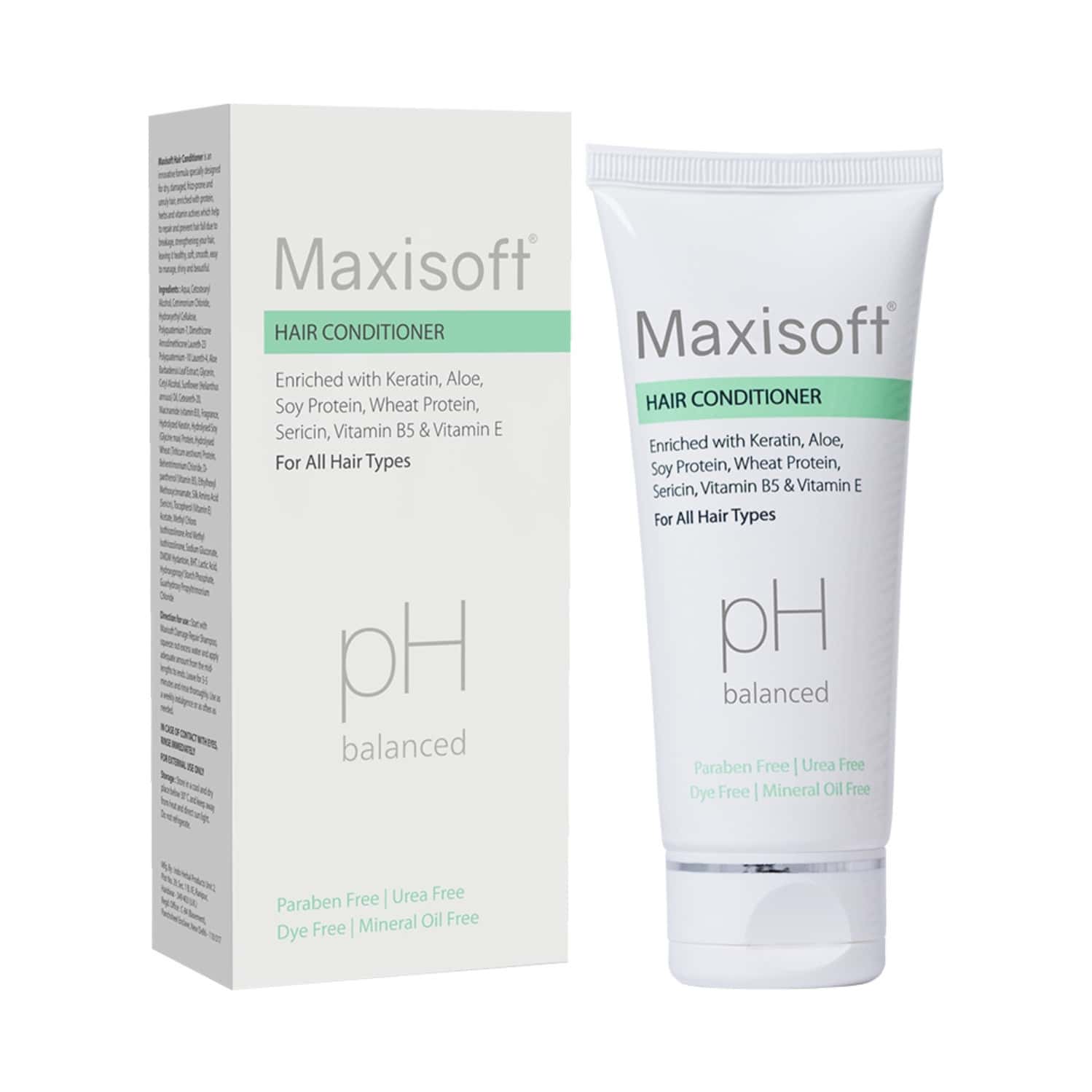 Maxisoft Hair Conditioner | For All Hair Types | Tube | 100 Ml | Pack Of 1