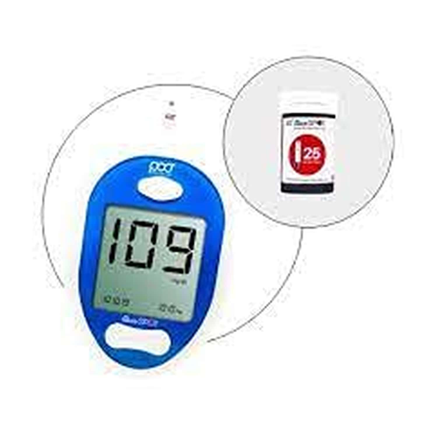 Buy POINT OF CARE GLUCO SPOT WITH 25 TEST STRIPS {PGS10