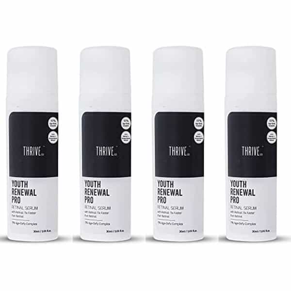 Thriveco Youth Renewal Serum Pro For Anti-Ageing | Seasoned Retinol Users | Unisex | 30Ml | 4 Packs