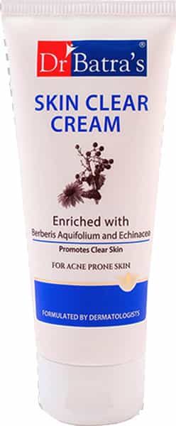Dr Batra's Skin Clear Cream Enriched With Berberies Aquifolium And Echinacea - 100 Gm