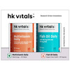 Hk Vitals Multivitamin + Fish Oil (30n Tabs+ 30n Softgel Caps) | 2 Piece(S)/Pack