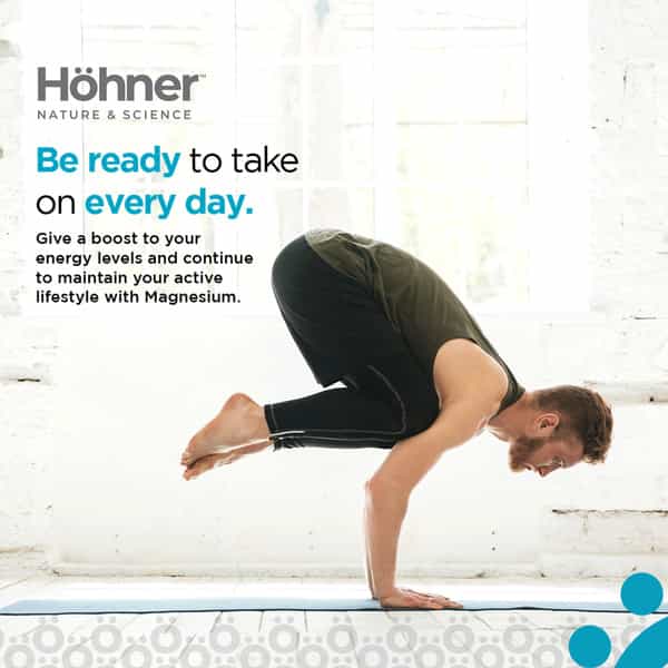 Hohner Magnesium 310Mg For Muscle Relaxation Energy And Nerve Support Once A Day- 60 Capsule
