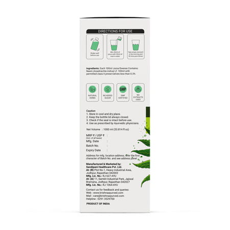 Krishna'S Neem Juice 1 Litre