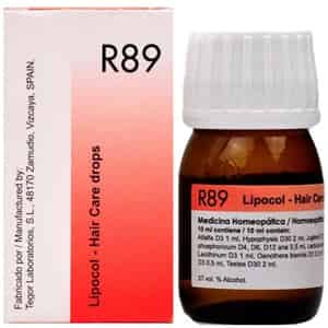 Dr. Reckeweg R 89 Lipocol Hair Care Drops - 22ml