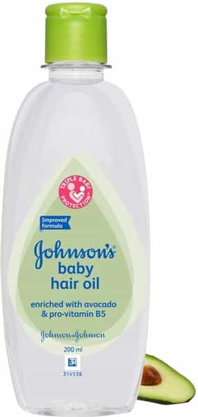 Johnson's Baby Avocado Hair Oil Bottle Of 200 Ml