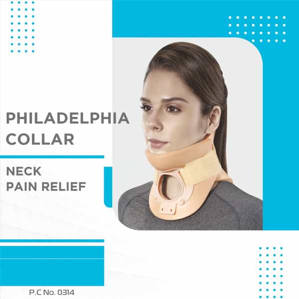 Vissco Cervical Collar (Philadelphia) |Provides Firm Support & Prevents Neck Movement -Small(Beige)