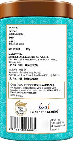 Nourishvitals Almond Cookies + Sugar Free Almond Cookies Crunchy Delights Genius Snack 120G Each