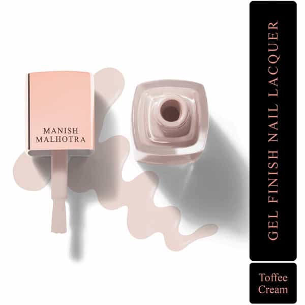 Manish Malhotra Beauty By Myglamm Gel Finish Nail Lacquer-Pastel-Toffee Cream