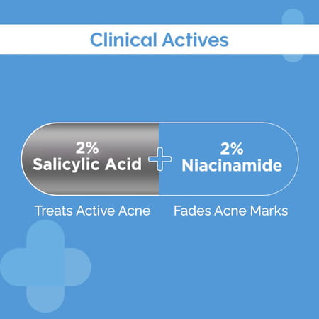 The Derma Co Sali - Cinamide Anti - Acne Face Wash With Salicylic Acid & Niacinamide - 80ml