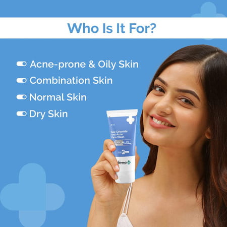 The Derma Co Sali - Cinamide Anti - Acne Face Wash With Salicylic Acid & Niacinamide - 80ml