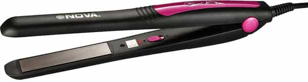 Nova Nhs - 840 Selfie Hair Straightener For Women (Pink)