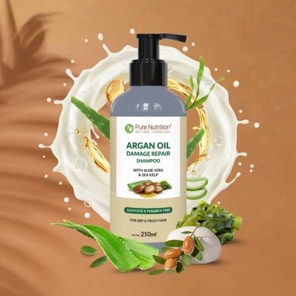Pure Nutrition Argan Oil Damage Repair Shampoo 250 Ml