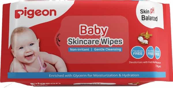 Pigeon Baby Skincare Wipes - 72 Sheets