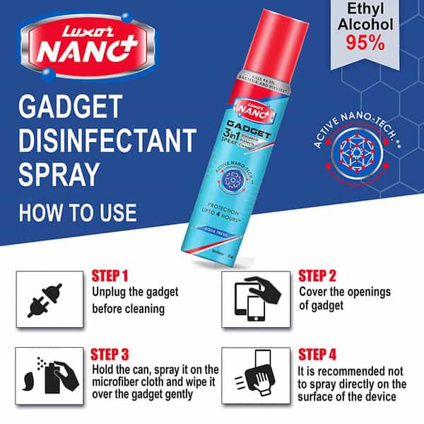 Luxor Nano Gadget Disinfectant Spray - 25Ml
