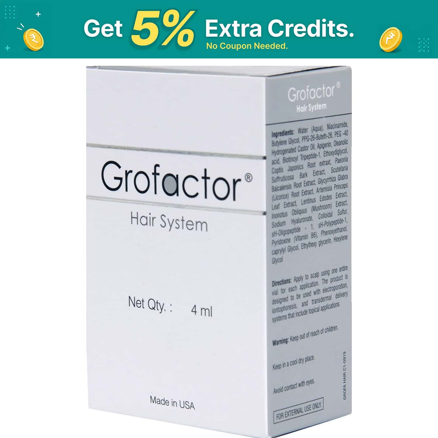 Grofactor Hair System - 4ml