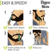 Bigen Men's Beard Color Natural Black B101 40G (Pack Of 2)