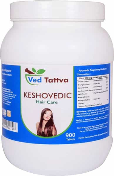 Ved Tattva Keshovedic 900 Tablets | Herbal Supplement For Hair Care