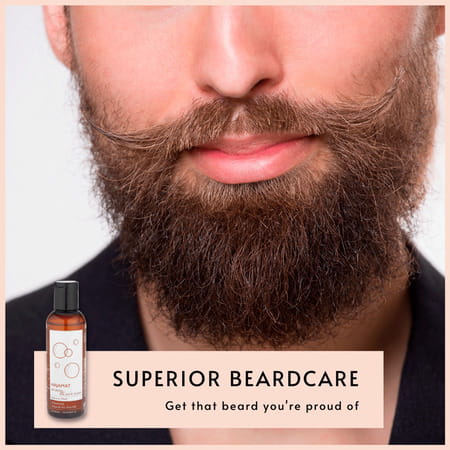 Hajamat 2-In-1 Beard & Face Wash- Intense Oud- Cleanses | Extracts Of Argan & Tea Tree Oil- 100 Ml