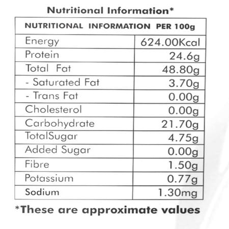 Delight Nuts California Almonds Natural 500gm