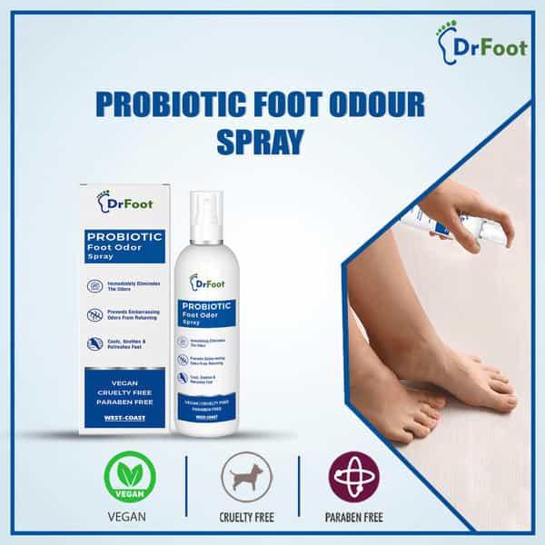 Dr Foot Probiotic Foot Odor Spray - 100Ml