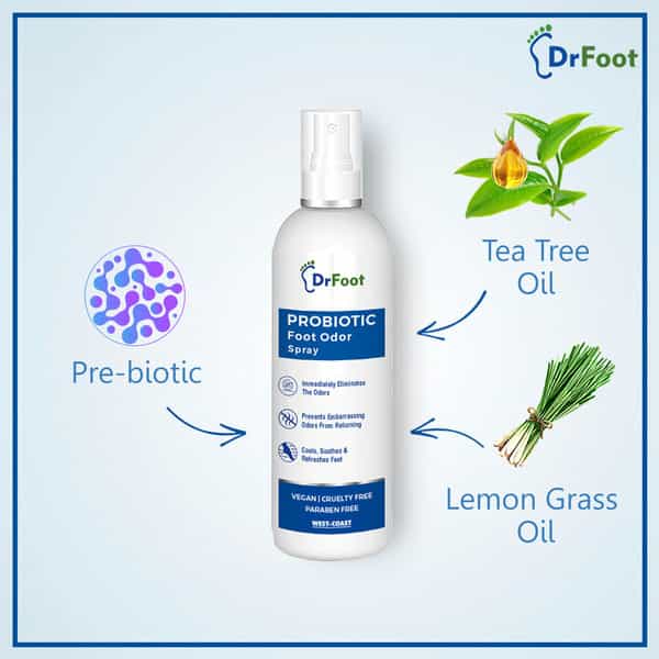 Dr Foot Probiotic Foot Odor Spray - 100Ml