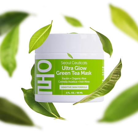 Seoul Ceuticals Ultra Glow Green Tea Mask 60 Ml