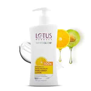Lotus Herbals Whiteglow Vitamin C Deep Moisture Hand & Body Lotion 400ml