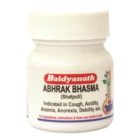 Baidyanath Asli Ayurved Abhrak Bhasma (Shatputi) 2.5 Gm | For Cough & Cold