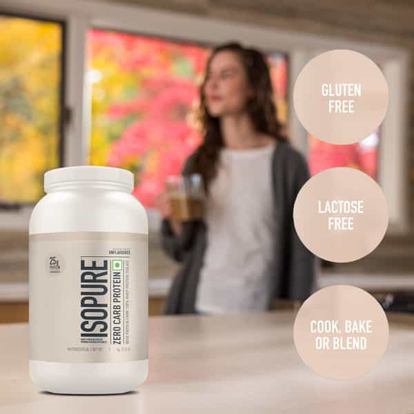 Isopure Zero Carb Protein - 2.20 Lbs | 1 Kg (Unflavoured)