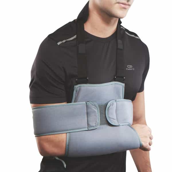 Vissco Shoulder Immobilizer | Provides Support For Shoulder Dislocation & Relieves Pain -Xlgrey)