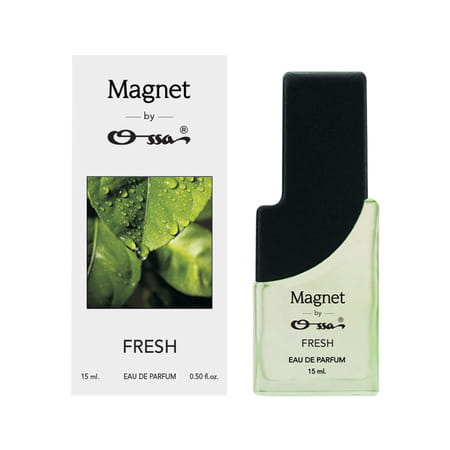 Ossa Magnet Fresh Unisex Eau De Parfum With Lemon | Patchouli | Cedarwood | Musk | Amber | 15ml