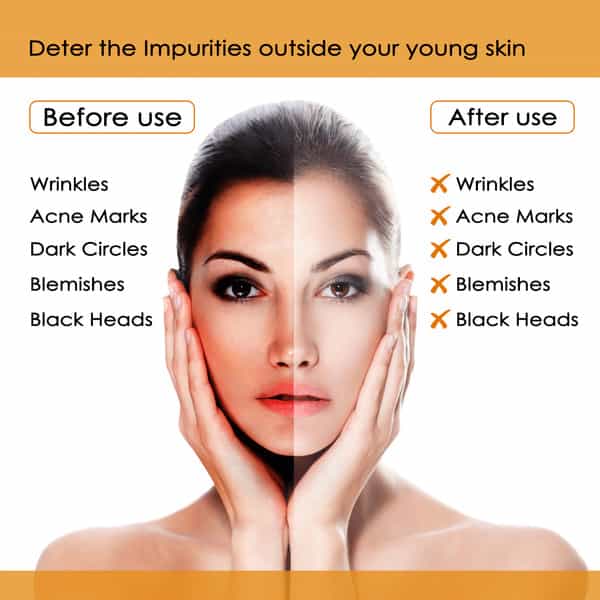 Nutriglow Natural's Advanced Pro Combo Pack Of 4 Papaya Facial Kit 60Gm Each For Dark Spot Free Skin