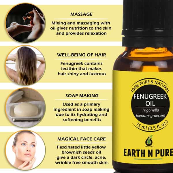 Earth N Pure Fenugreek Oil 15Ml (15 Ml)